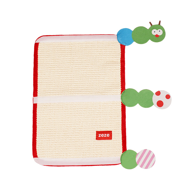 zeze Tapis anti-rayures pour table et chaise à motif de chenille