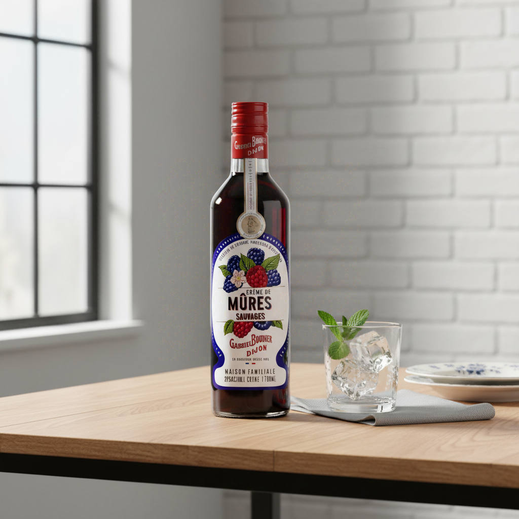 BOUDIER Crème de Mûres 20% 70 cl