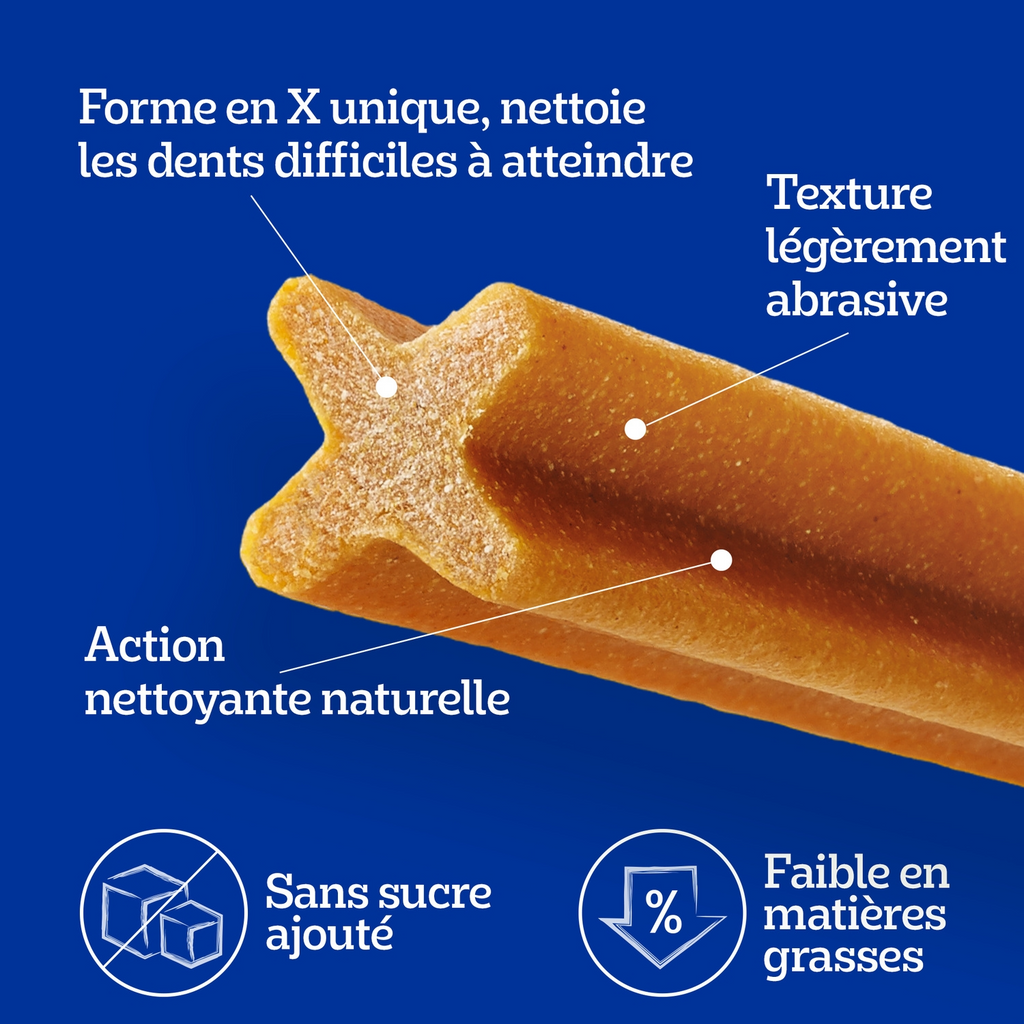 Pedigree Dentastix friandises dentaires pour chiens de petite race - 7 bâtonnets