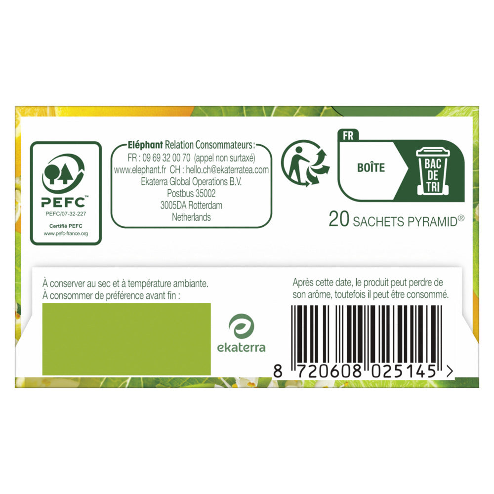 ELEPHANT Infusion Tilleul Citron x20 28g