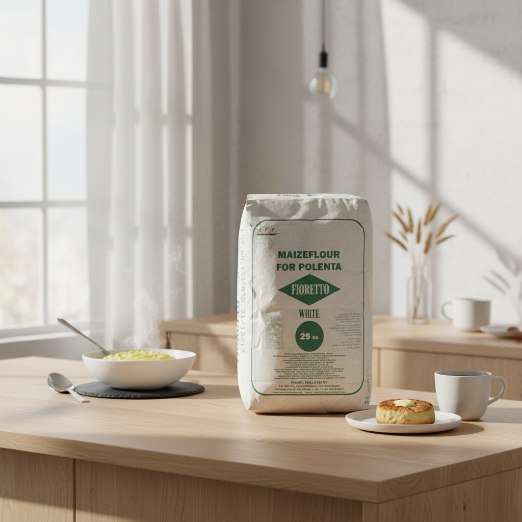 AfroAse Farine de Maïs Blanche Fioretto 5 kg