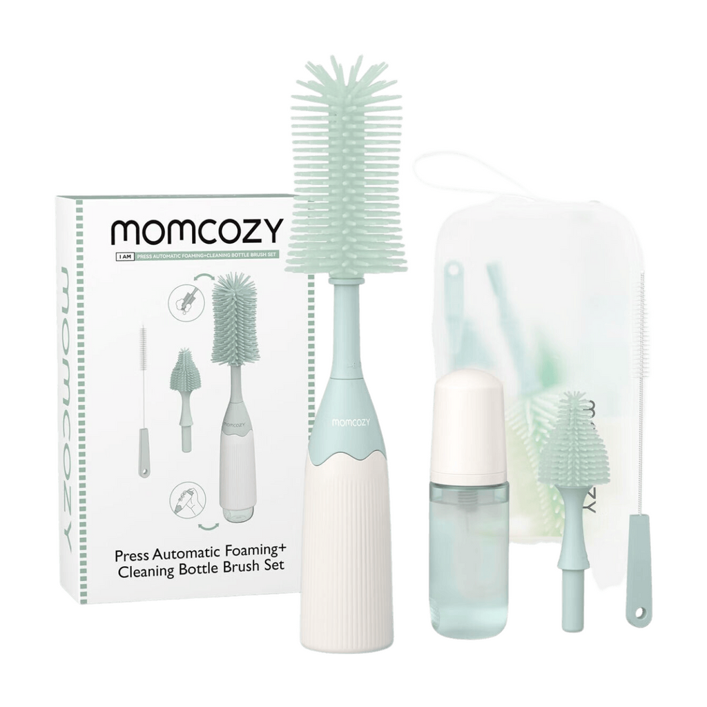 Momcozy Ensemble De Brosses De Nettoyage Pour Bouteilles Moussantes À Pression LS002 Vert 1 Ensemble