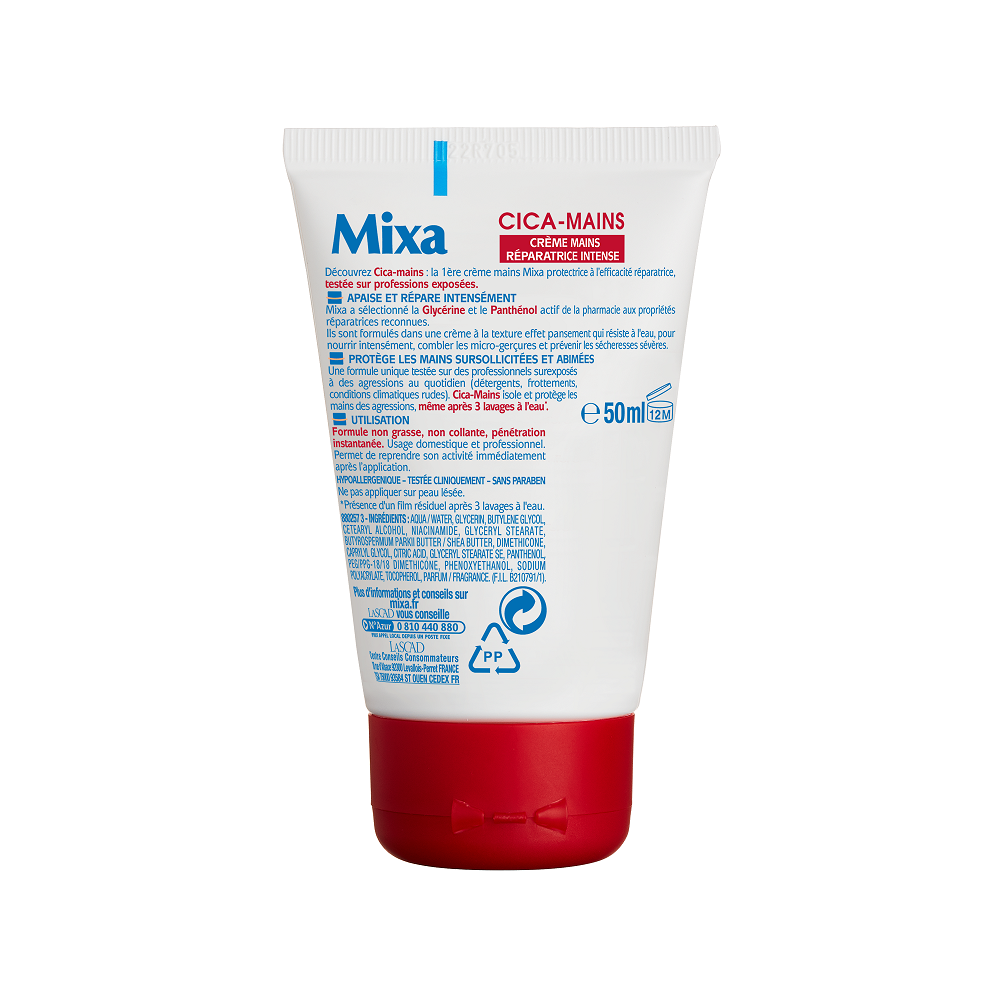 Mixa Cica-Mains Crème Mains Réparation Intense 50 ml