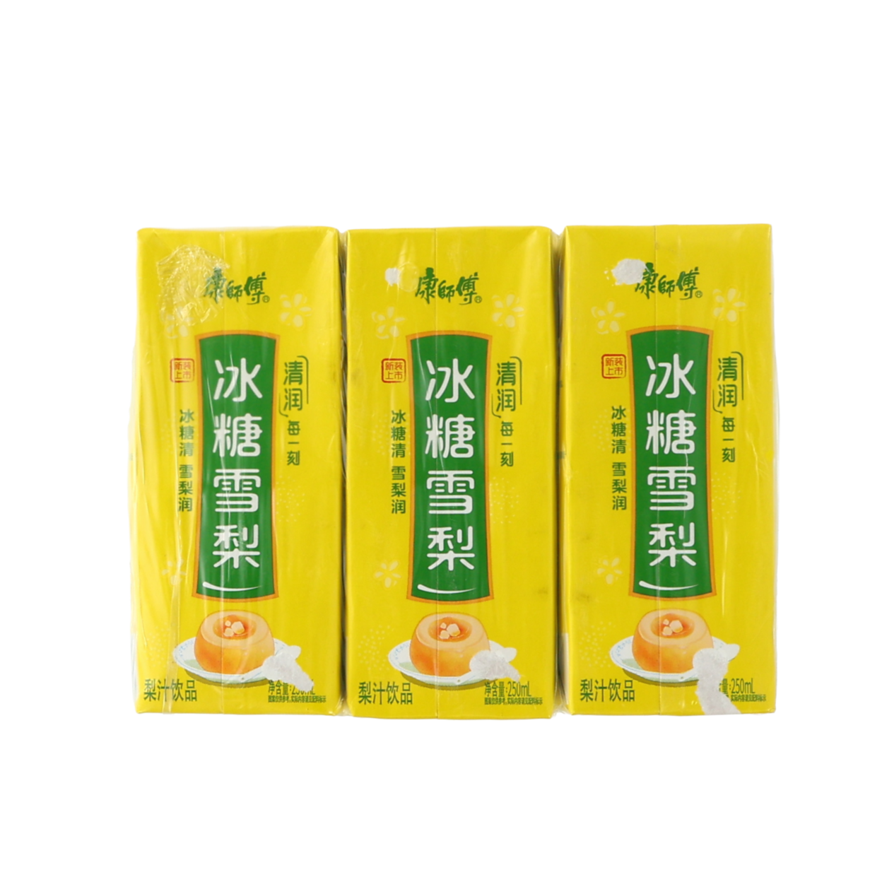 Master Kong Boisson au jus de poire et au sucre candi - 6 x 250 ml