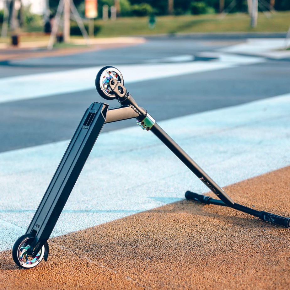 VOKUL K1 Pro Trottinette freestyle pour enfants à partir de 8 ans, adolescents, adultes - Trottinette freestyle niveau débutant pour garçons, filles - Trottinette freestyle pour skatepark et rue