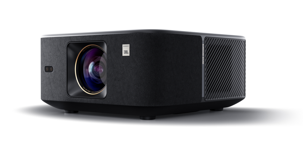 Vidéoprojecteur intelligent YABER K3, 1080p natif, 1000 lumens ISO, deux haut-parleurs stéréo intégrés de 15 W avec Dolby Audio, son par JBL, mise au point automatique