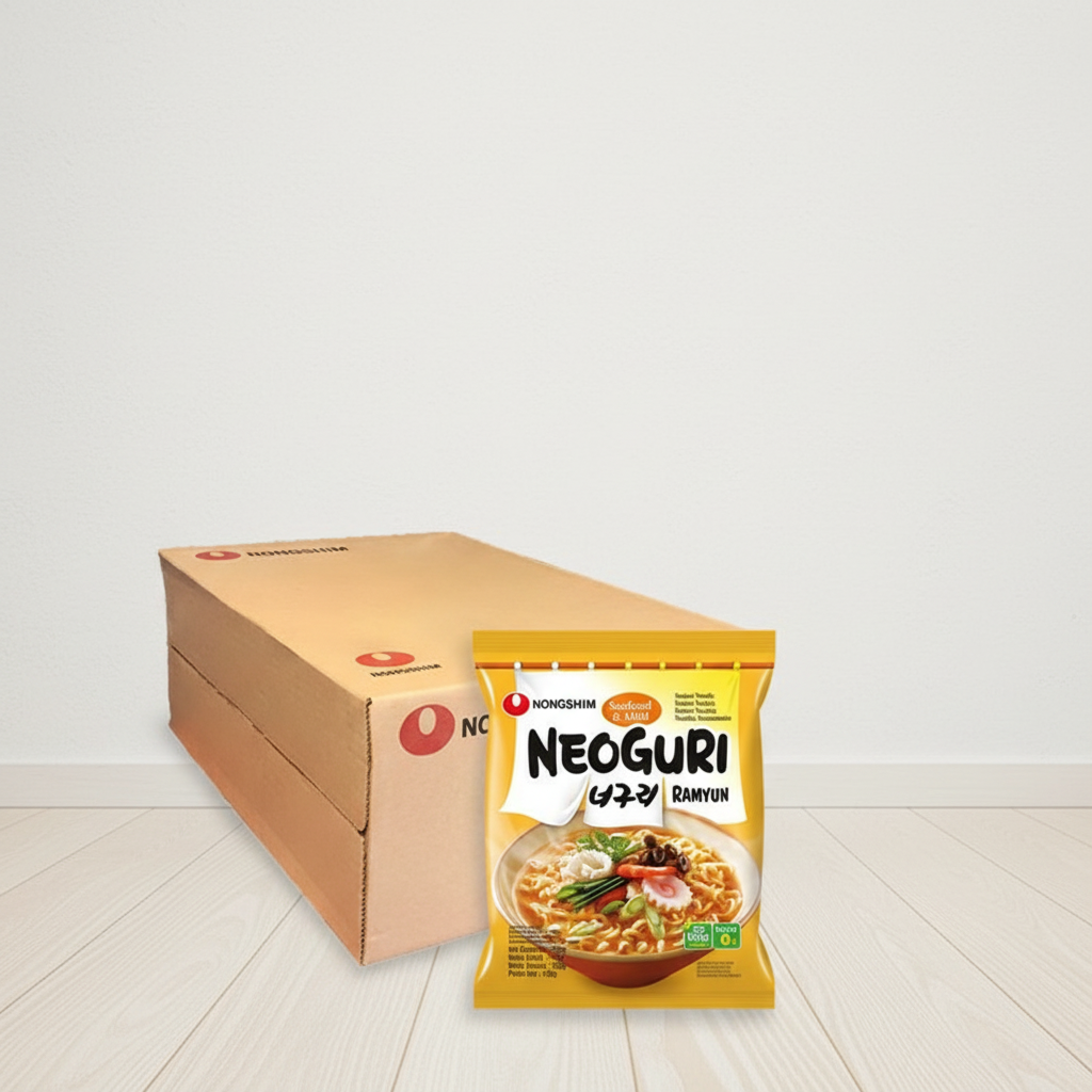 Nongshim Neoguri Ramyun Jaune - 20 x 120 g