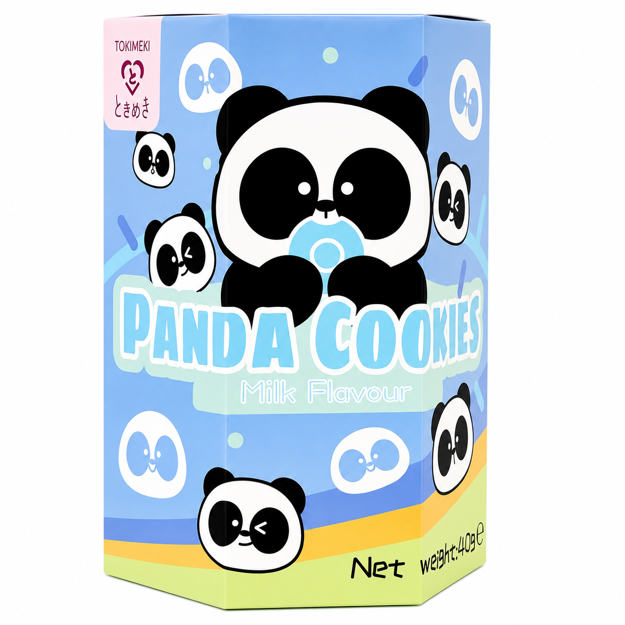 Biscuits Tokimeki Panda saveur lait 40 g