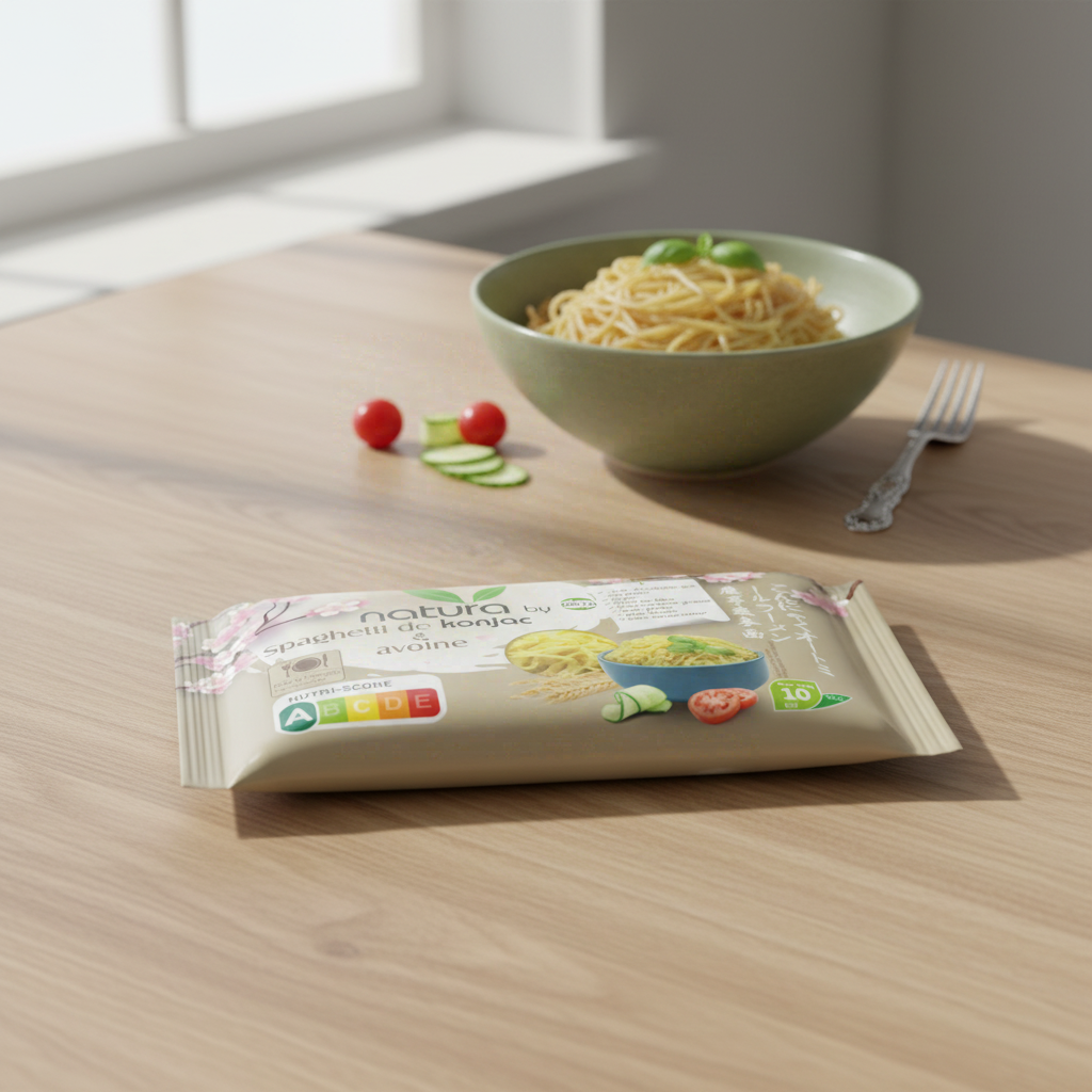 MEI ASIA Spaghetti au konjac et à l’avoine 250 g