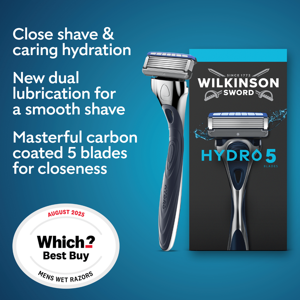WILKINSON SWORD Hydro 5 - Lames de Rasoir Pour Homme - 8 Recharges
