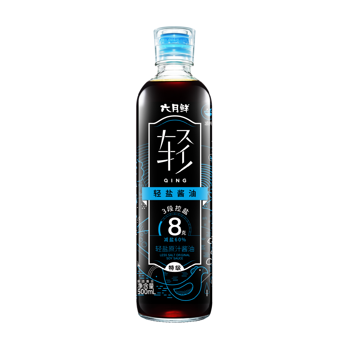 LIUYUEXIAN Sauce soja originale moins salée 500 ml