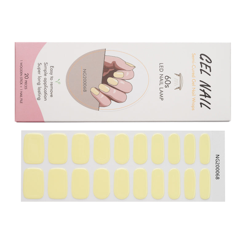 MeoMagic 14-30 Autocollants gels pour ongles - 20 pièces