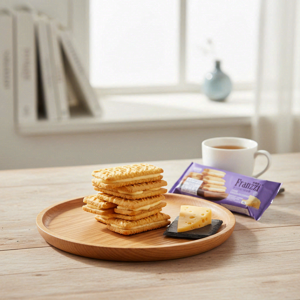 FLZ Biscuits au chocolat et au fromage - 70 g