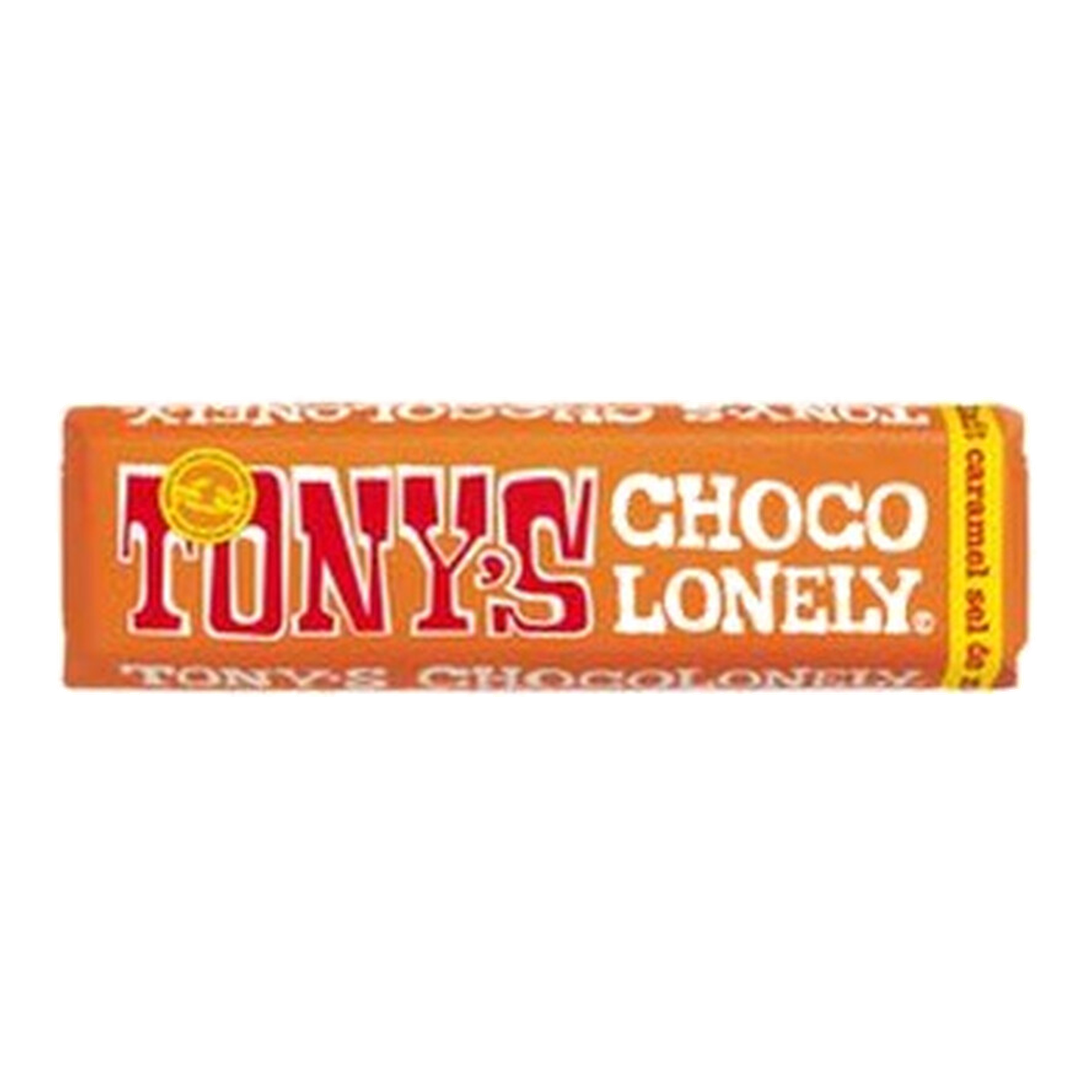TONY'S CHOCOLONELY Chocolat au lait au caramel et sel de mer - 47 g