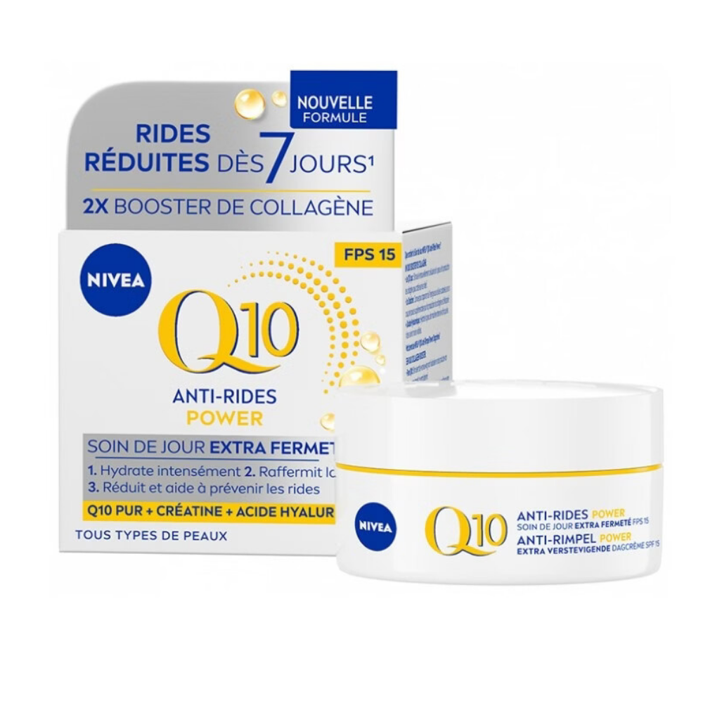 NIVEA Q10 Power - Crème De Jour Anti-rides FPS15 - 50 ml