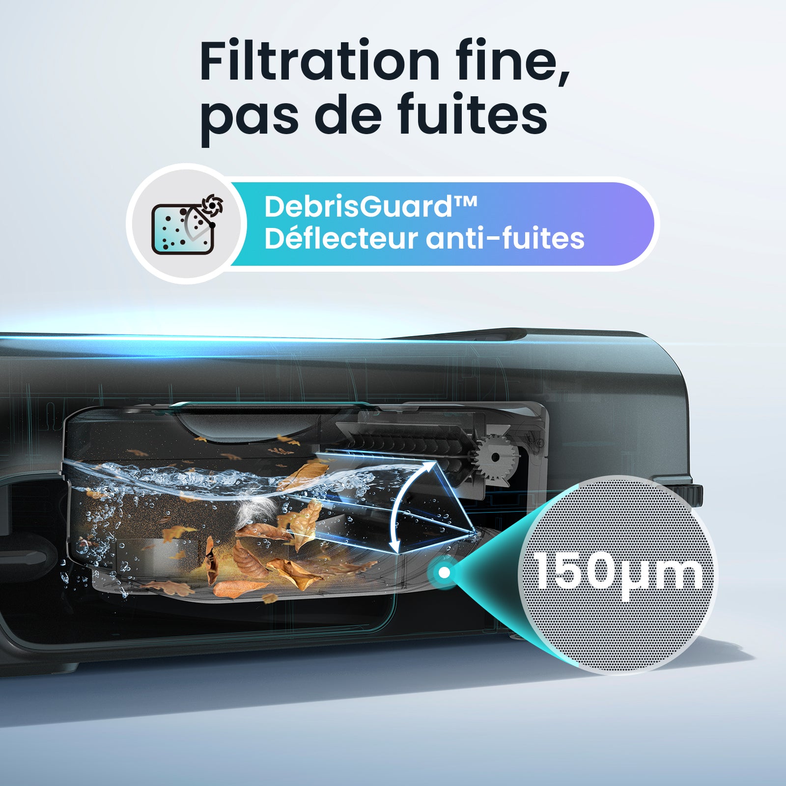 Aiper EcoSurfer S2 – Robot écumeur de piscine solaire sans fil | Nettoyage de surface 24 h/24, 7 j/7 avec autonomie 35 h, Contrôle via application Wi-Fi/Bluetooth