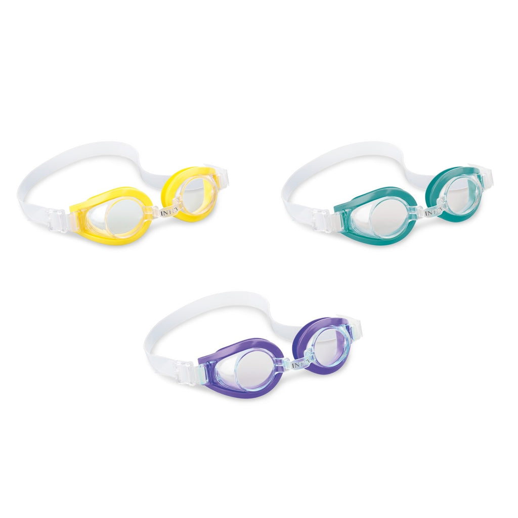 INTEX Lunettes de natation Play 3-8 ans
