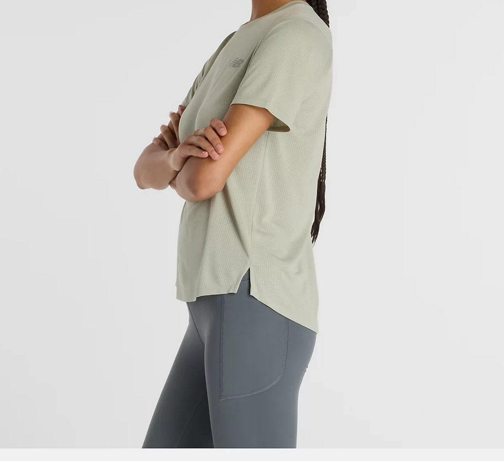 New Balance T-shirt de sport vert