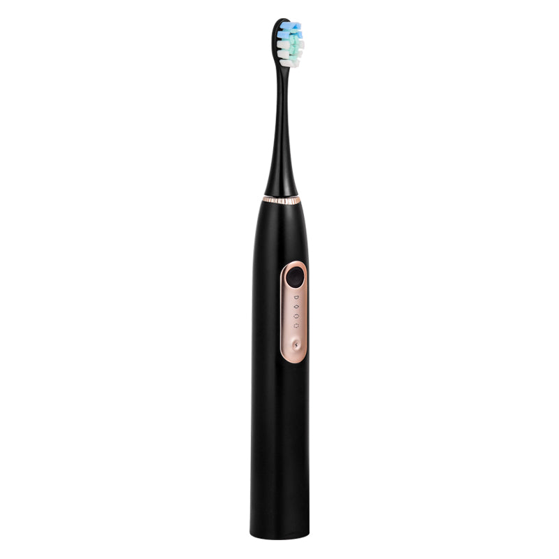 Rushi R-C31 Brosse à dents électrique avec charge USB-C et batterie 1500 mAh - noir