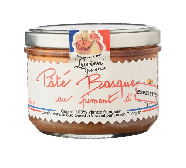LUCIEN GEORGELIN Pâté basque au piment d'espelette - 220 g