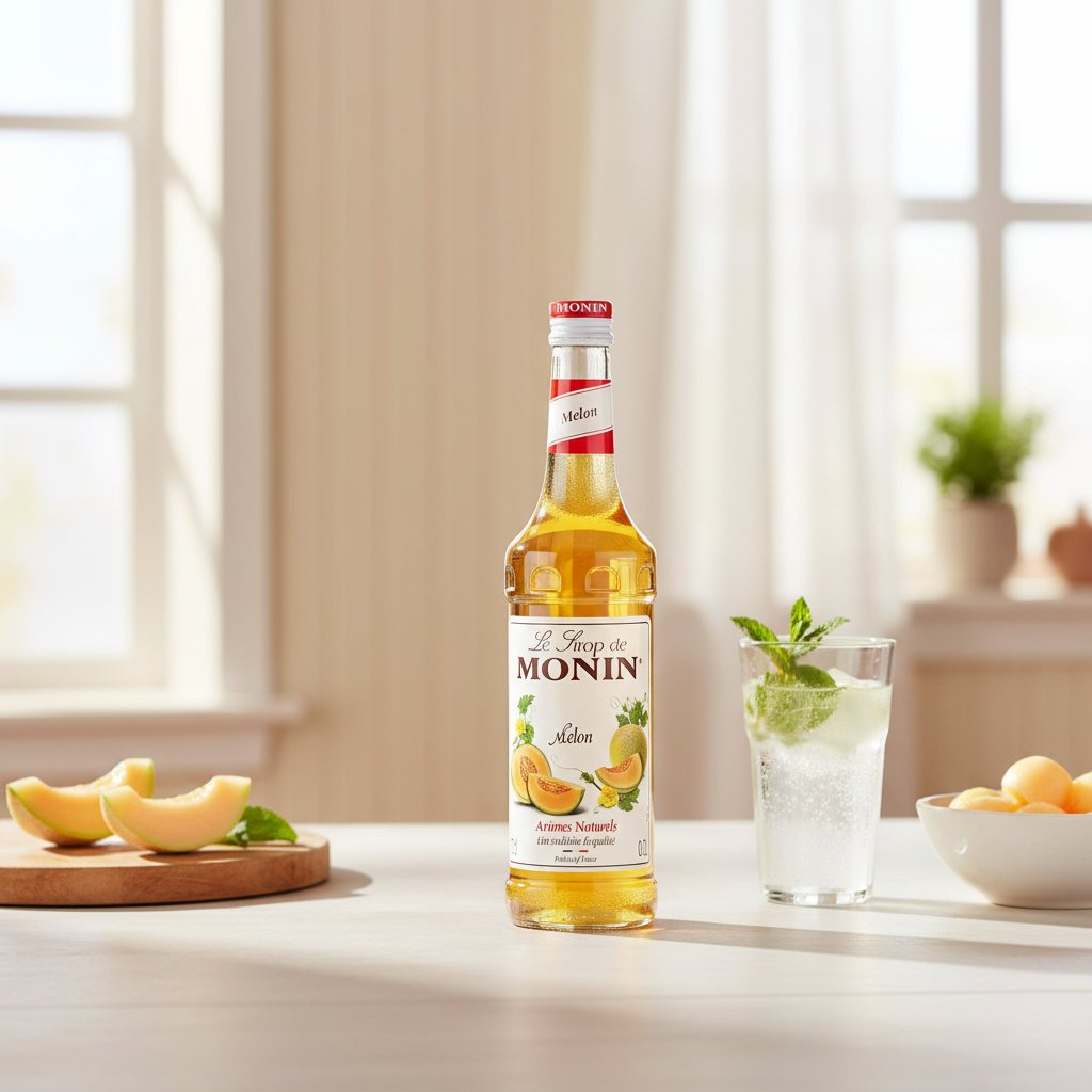 MONIN Sirop saveur melon - 700 ml