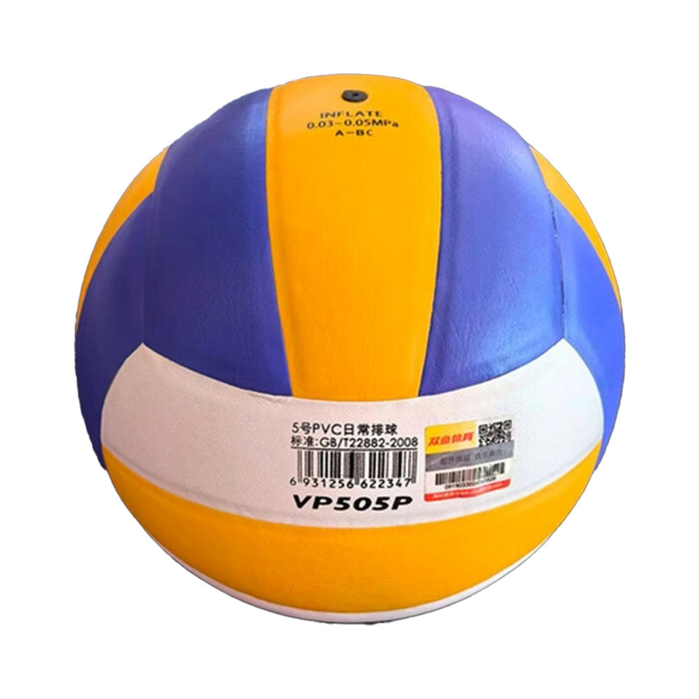 Double Fish VP505P Ballon de volley Taille 5 en PVC pour entraînement et examen