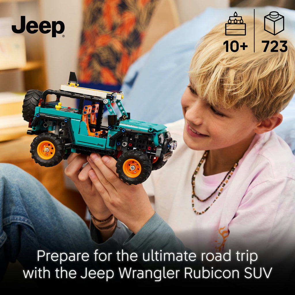 LEGO Technic 42227 Pack de 723 SUV Jeep Wrangler Rubicon