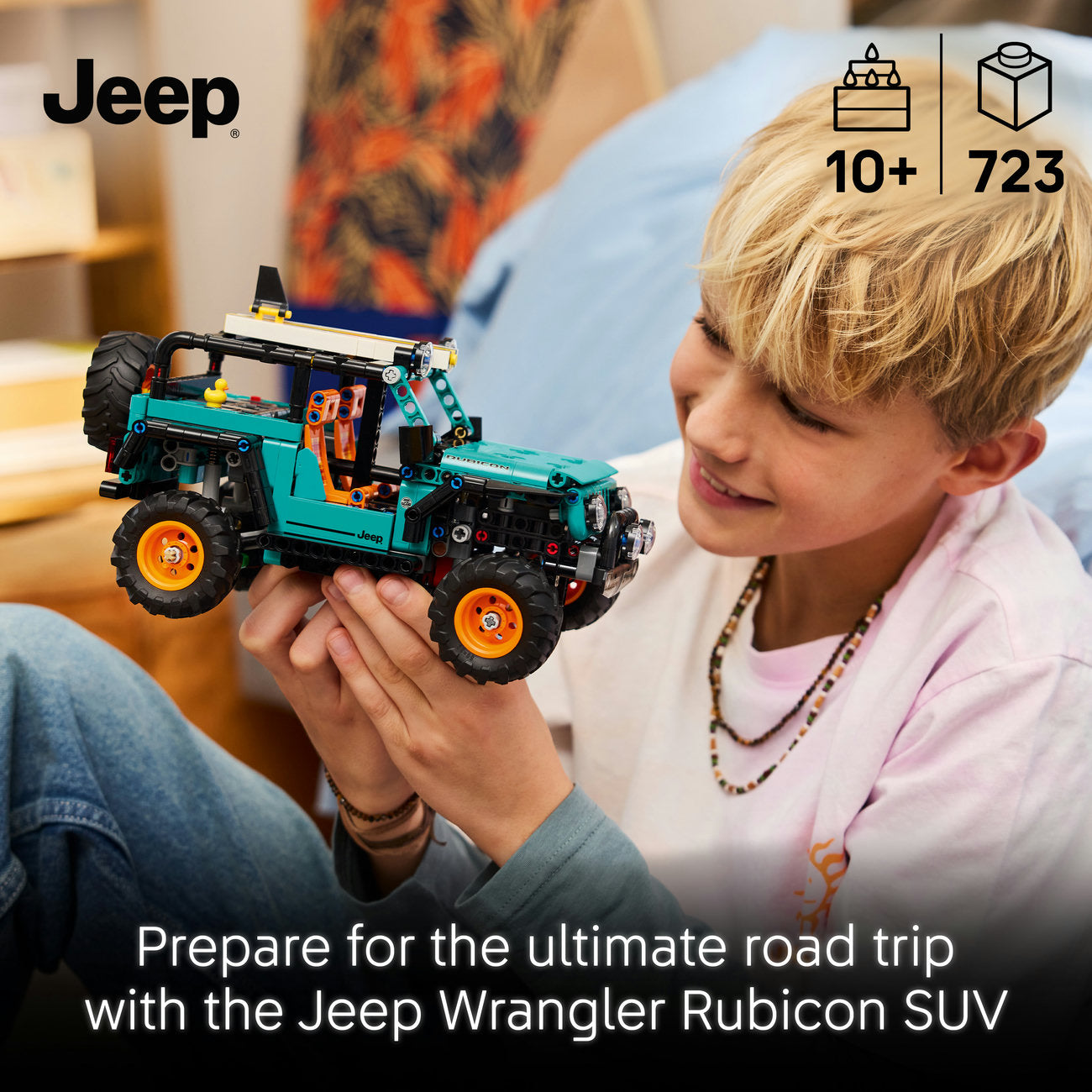 LEGO Technic 42227 Pack de 723 SUV Jeep Wrangler Rubicon