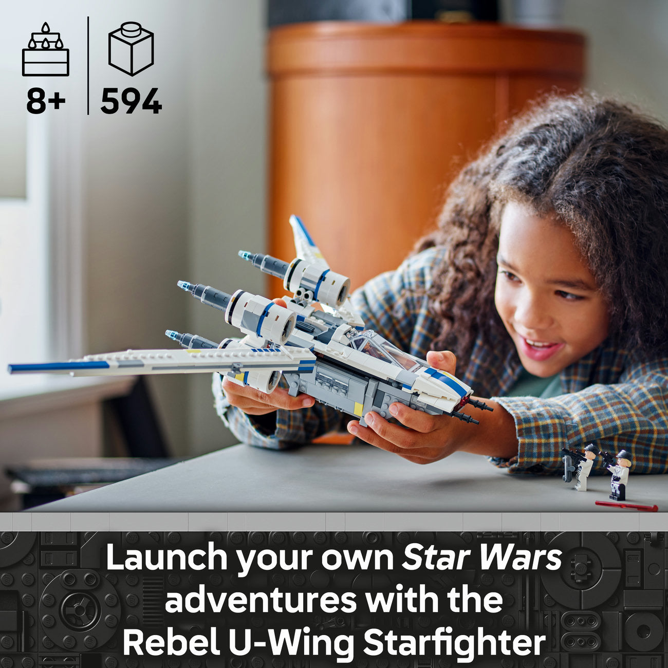 LEGO Star Wars 75399 Le chasseur stellaire U-Wing de l’Alliance Rebelle
