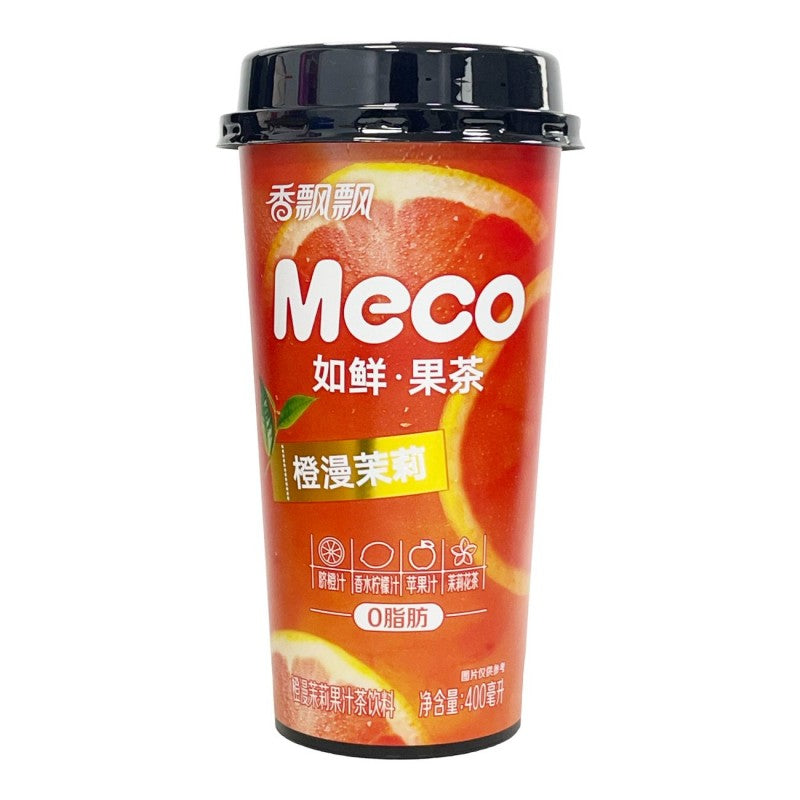 Senpure Meco Orange Man Thé au Jus de Fruits au Jasmin 400 ml