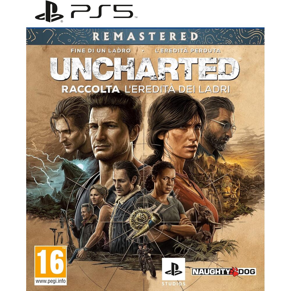 Uncharted: Legacy of Thieves Collection - Remastered - PS5 - Version Française