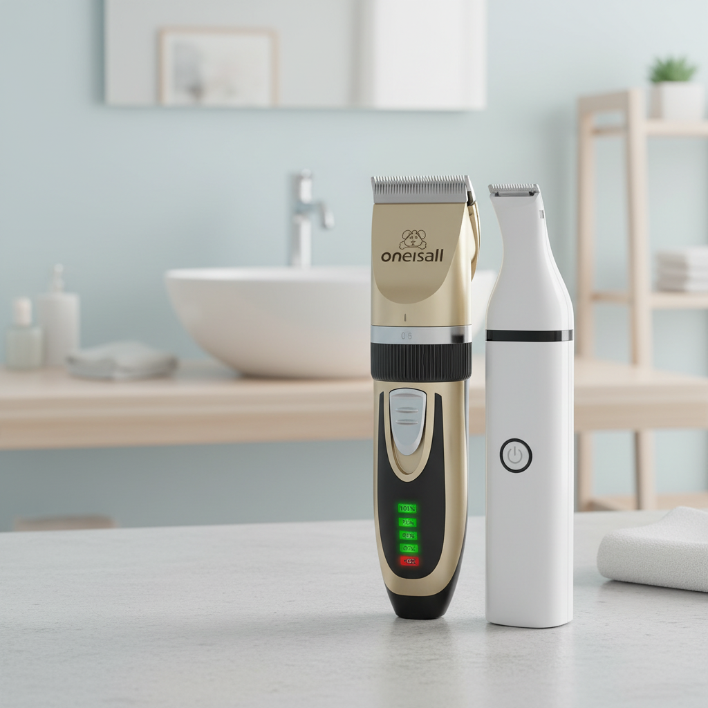 Oneisall tondeuse sans fil multifonctions pour animaux X2 + N5