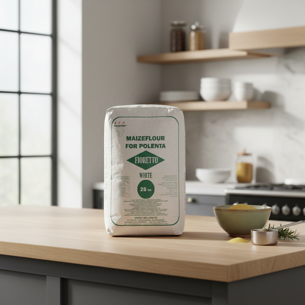 AfroAse Farine de Maïs Blanche Fioretto 5 kg