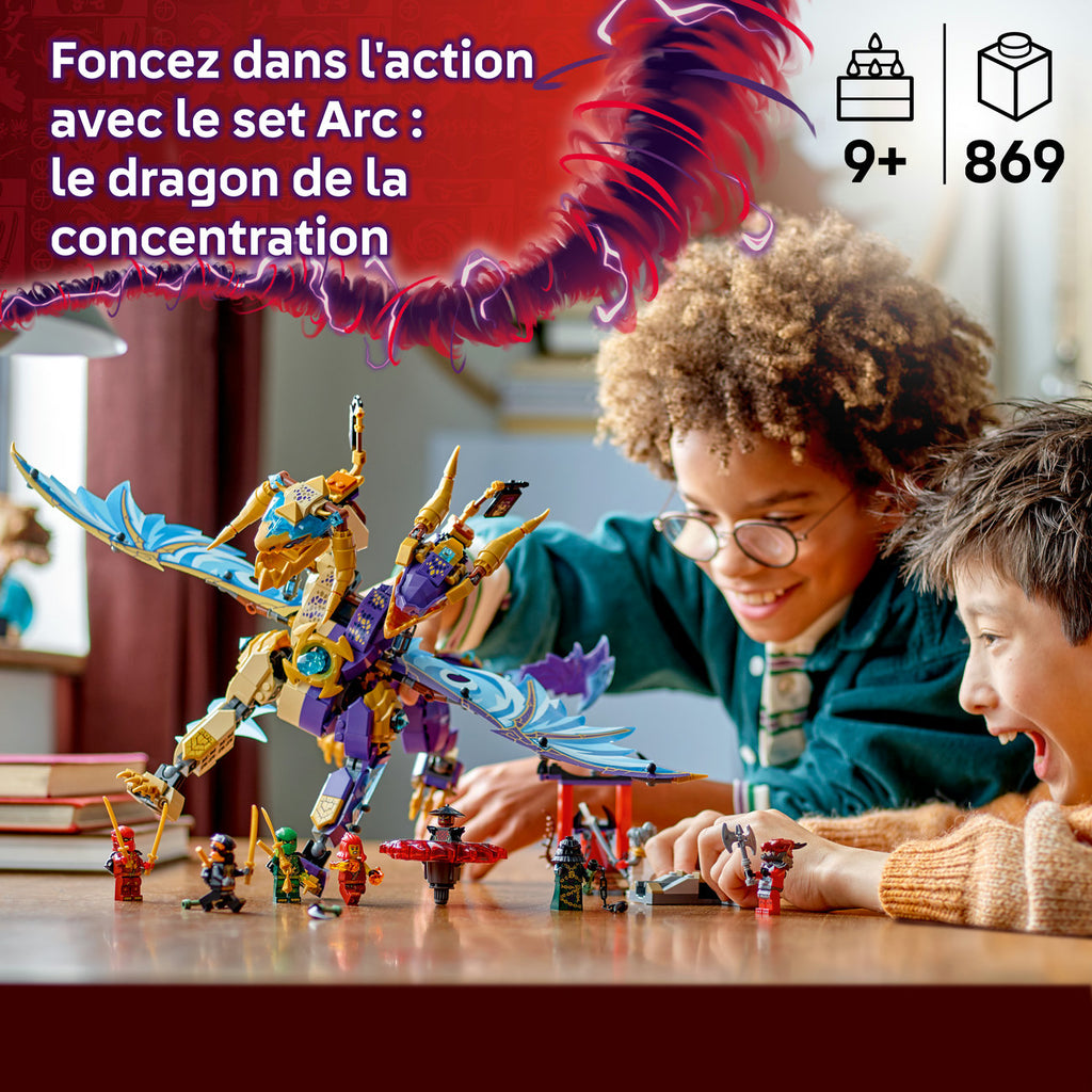 LEGO Ninjago 71836 Le Dragon Arche de la concentration