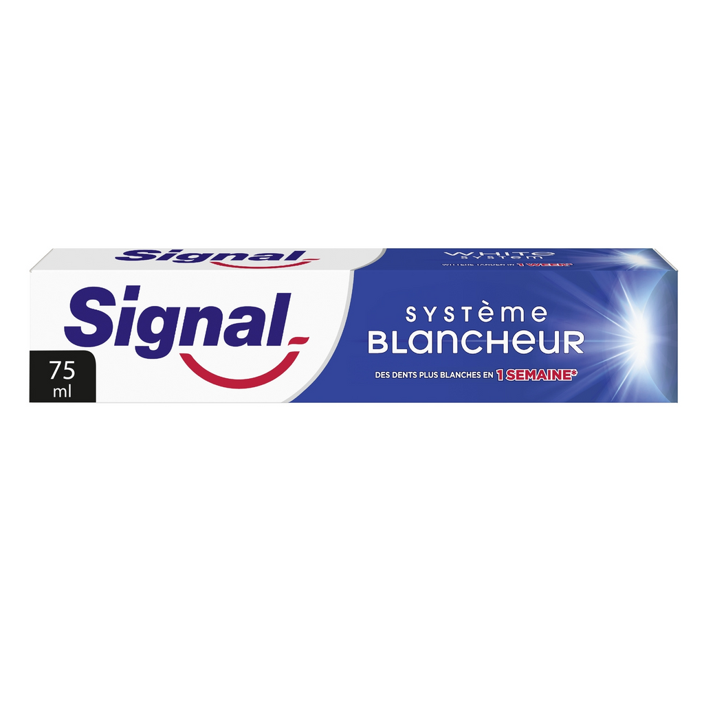 SIGNAL Dentifrice Système Blancheur Original 1 Semaine - 75ml