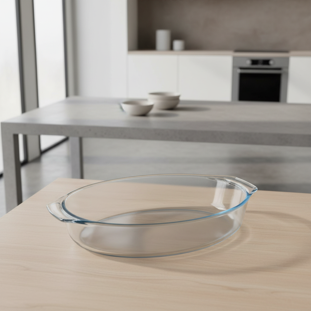 Pyrex Plat à four ovale 39 x 27 cm