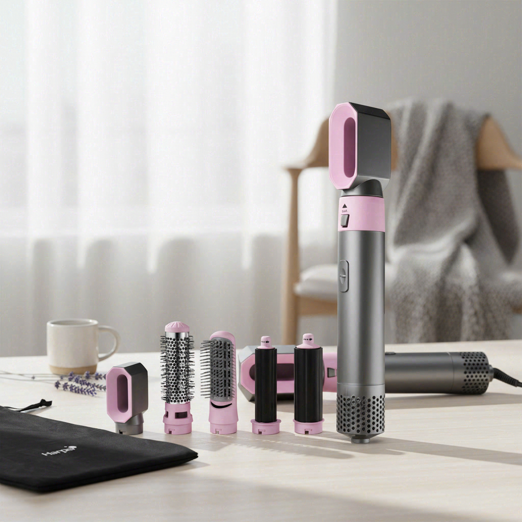 Yoghi AIRPRO4T Brosse à air chaud multifonction 5 en 1