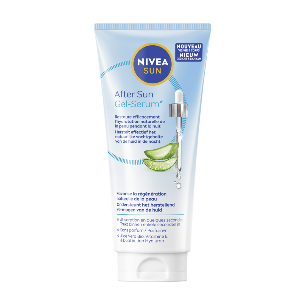 NIVEA SUN Après-Soleil Gel Sérum Aloe Vera Bio 100 ml