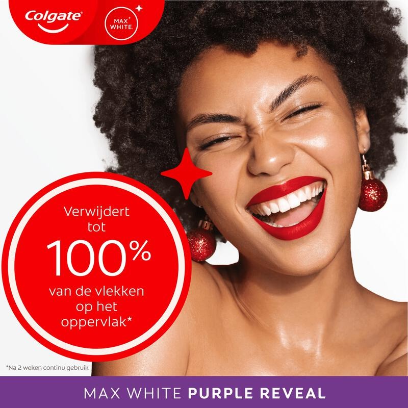 Colgate Dentifrice Blancheur Max White Purple Reveal 75 ml
