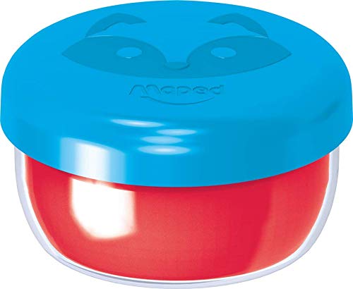 Maped Color'Peps 4 Pots de Peinture au Doigt – 80 g Chacun