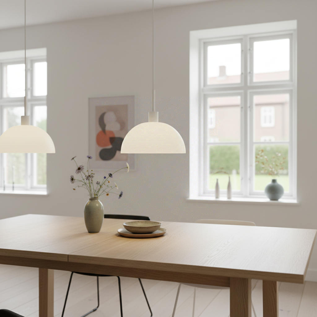 Suspension ELLEN 30 verre opale IP20 E27 - Nordlux, Intérieur