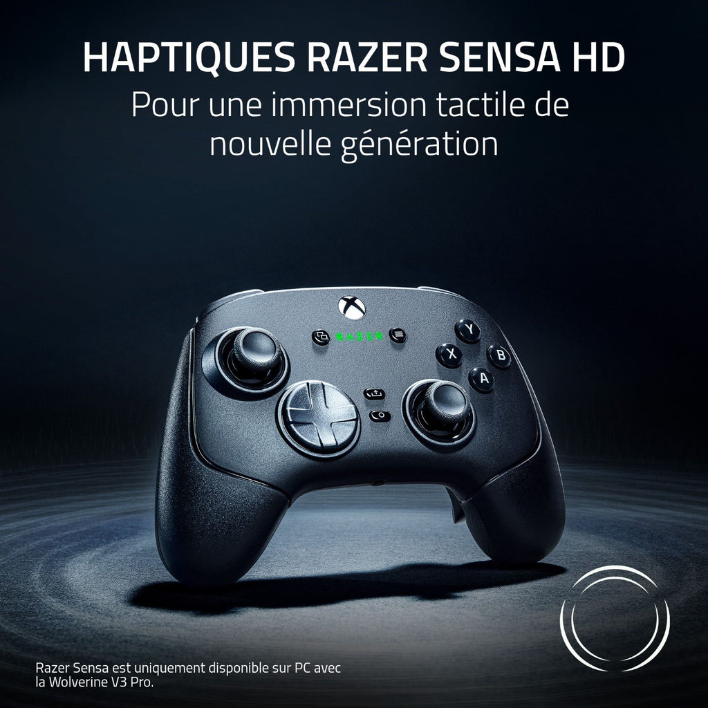 Razer Wolverine V3 Pro Manette eSport sans Fil - Xbox & PC - Noir