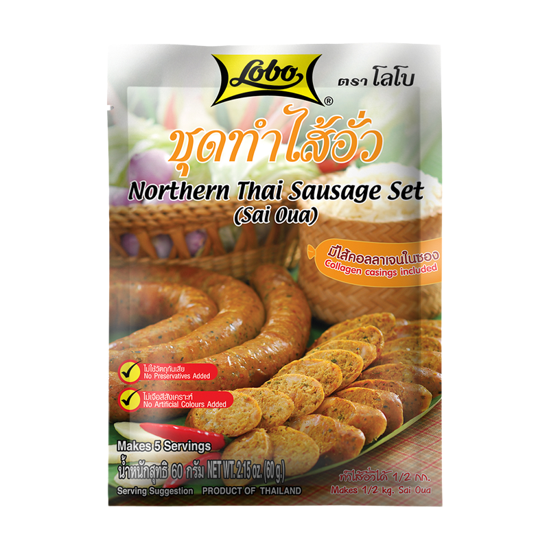 Lobo Kit pour saucisse thaïe Sai oua 60 g