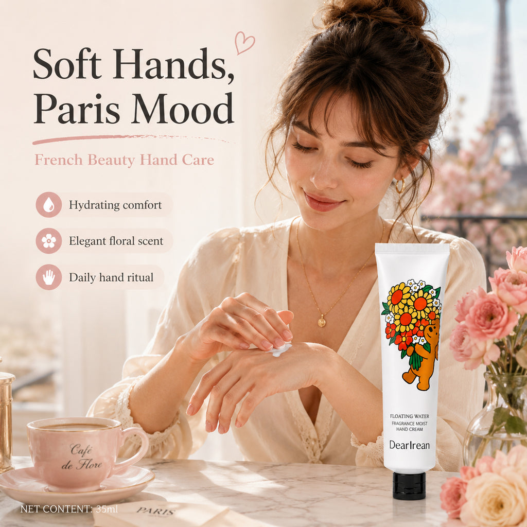 Dear Irean Crème Mains Nourrissante Flottante Glamour Parfumée Édition Eteecy 35 ml