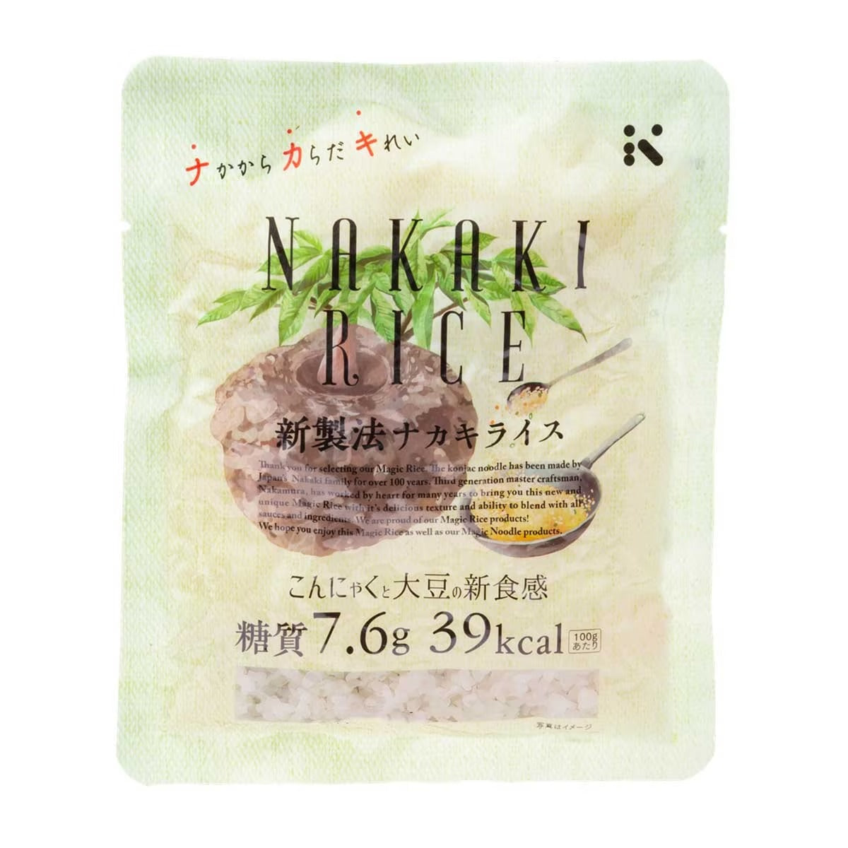 NAKAKI Riz de soja et konjac - 180 g