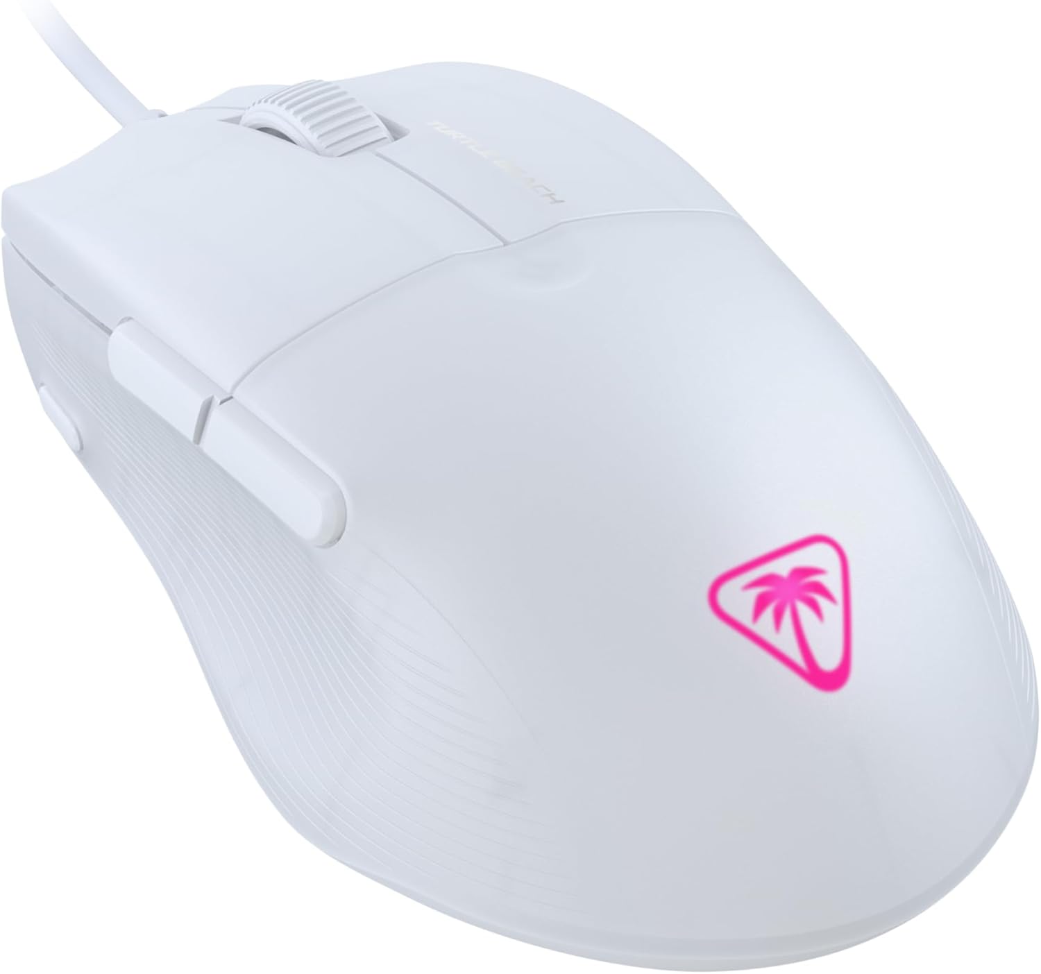 TURTLE BEACH Pure SEL Souris Gaming Filaire - 8000 DPI, 3 Boutons - Blanc