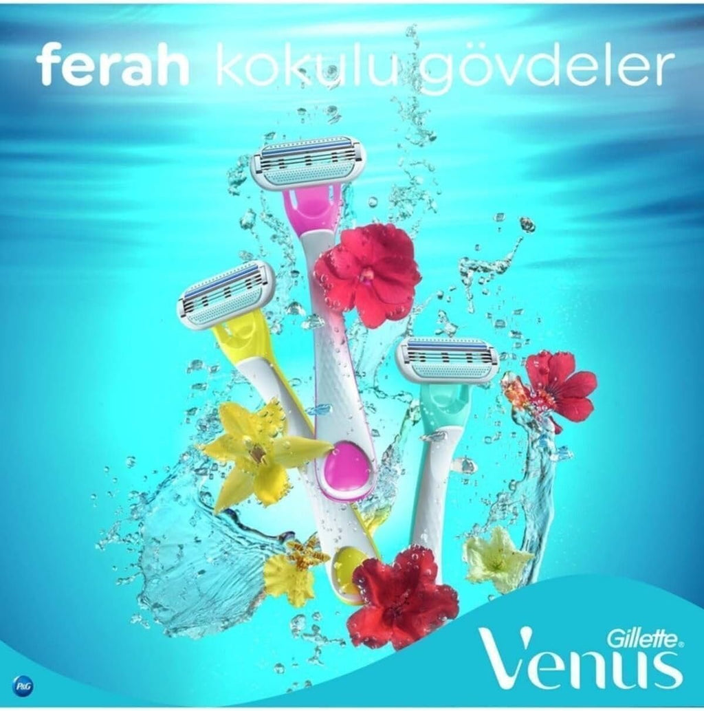GILLETTE VENUS Tropical Extra Comfort - Rasoirs Jetables - 3 Unités