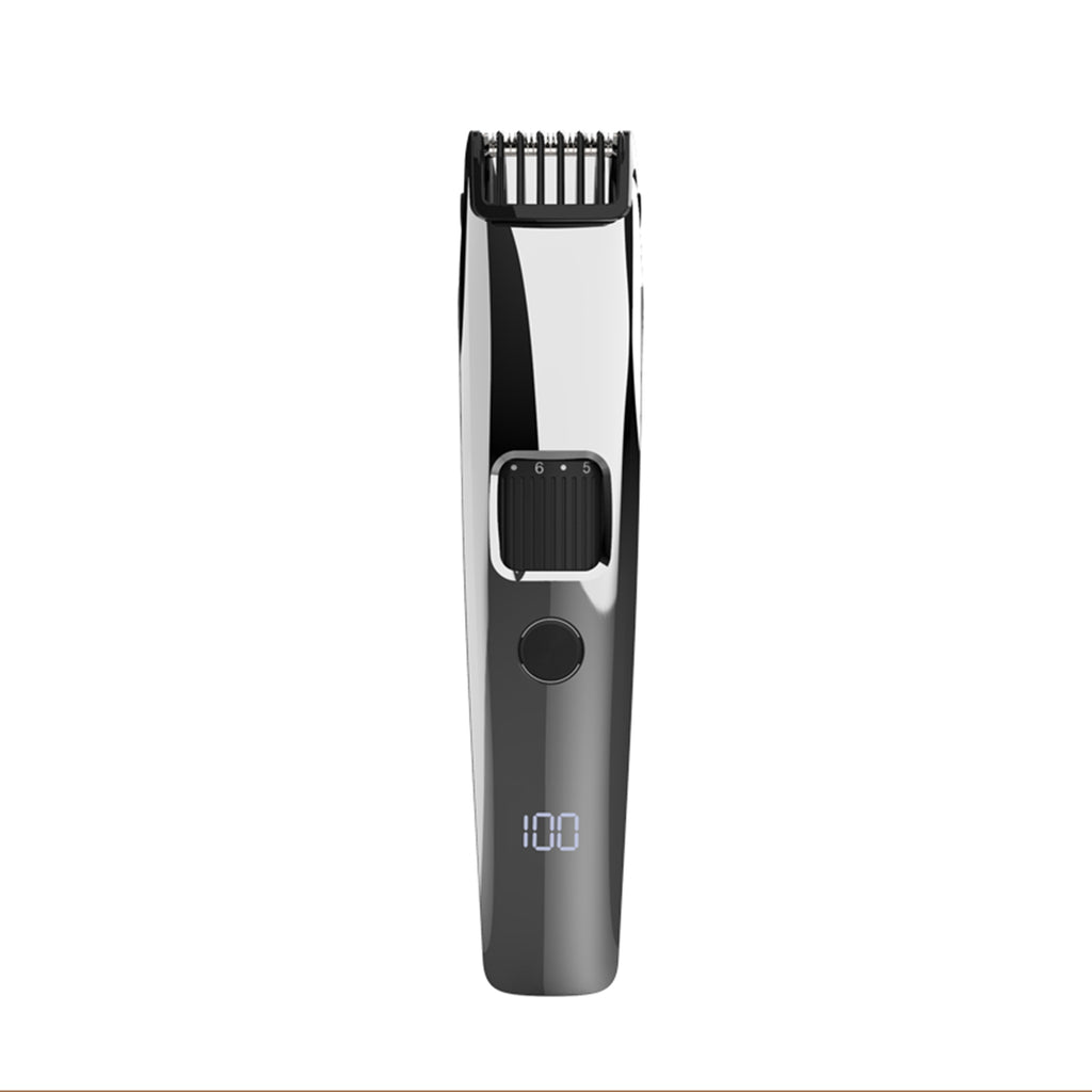 Sparoma Tondeuse à Cheveux pour Homme — Tondeuse Barbe Sans Fil avec Réglage à 10 Niveaux, Lame de Précision 0,1mm, Affichage LCD & Charge en Utilisation, Faible Bruit — FK-302