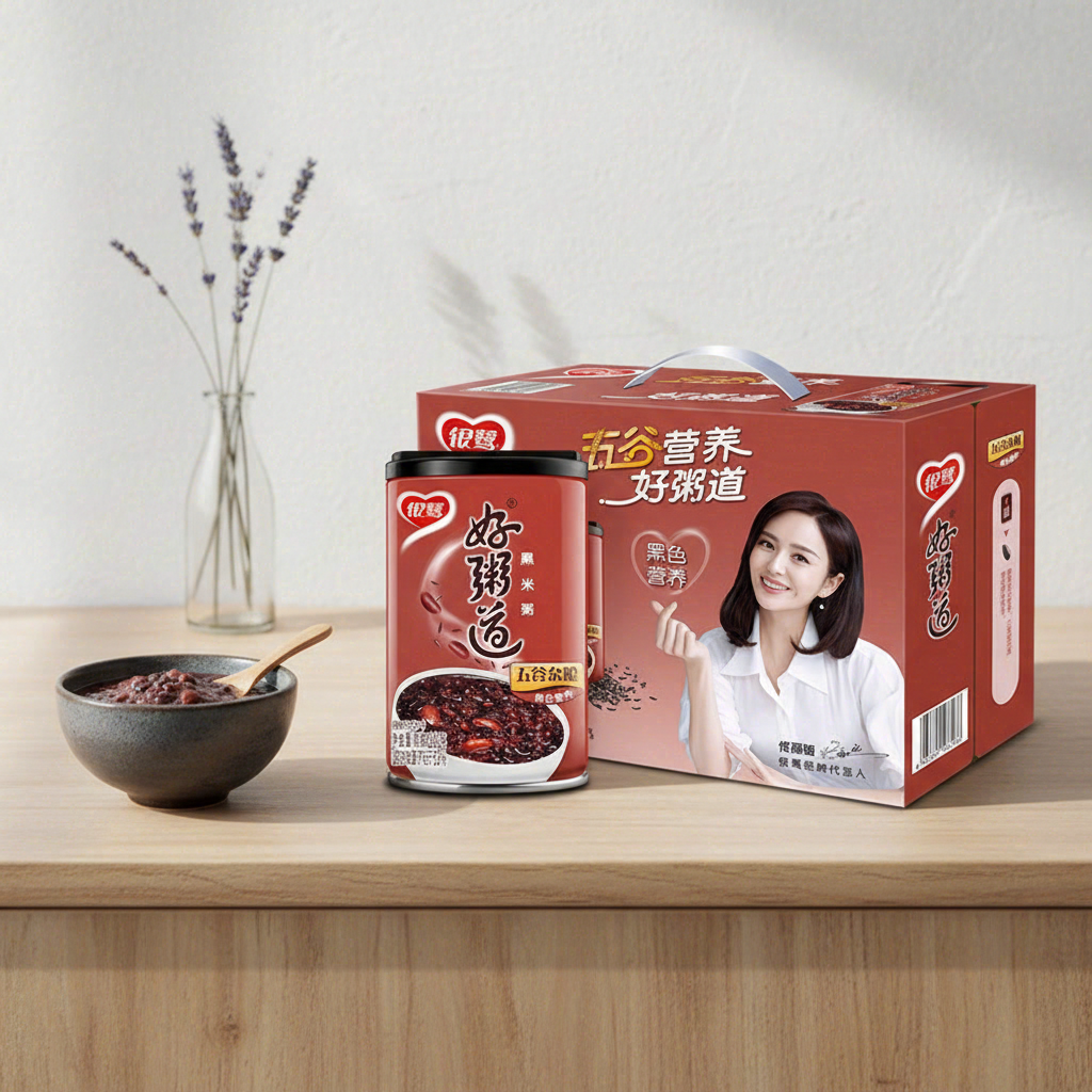 YIN LU HAO ZHOU DAO Bouillie de riz noir - 12 x 280 g