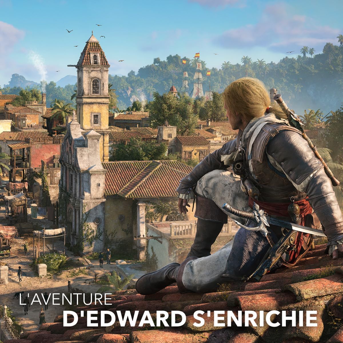 Ubisoft Assassin’s Creed Black Flag Resynced Édition standard - Xbox Series X - Version française + Bonus de précommande